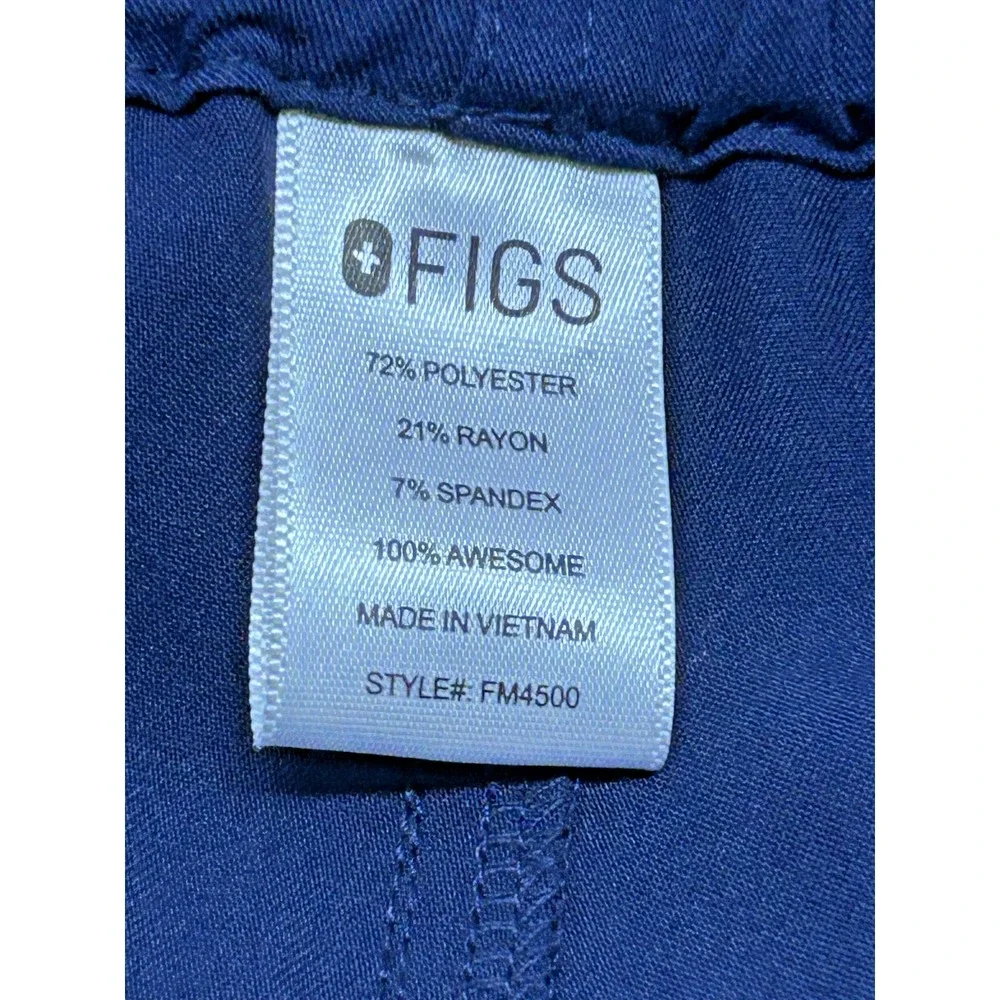 Figs‎ Scrub Pants Technical Collection Pisco Basic Navy FM4500 Size SMALL
